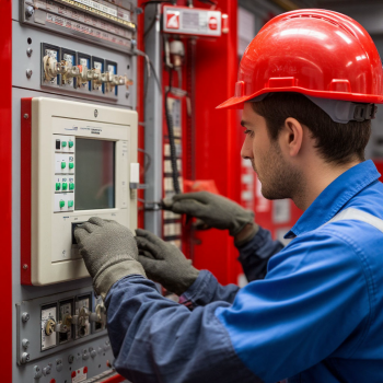 Обслуживание пожарной сигнализации и любых слаботочных систем - Монтаж систем безопасности и любых слаботочных систем.